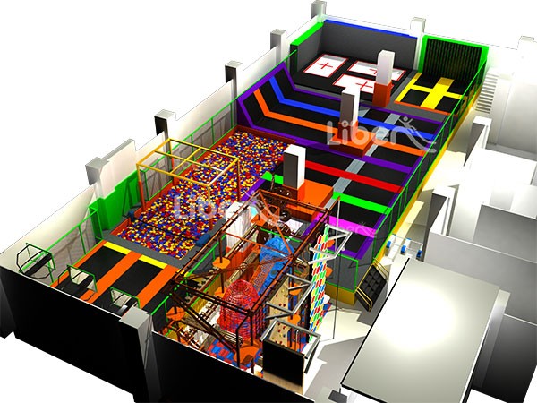 High Quality TUV Certified Indoor Trampoline Park Supplier